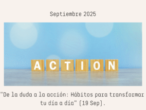 El mes de la acción es septiembre attitude